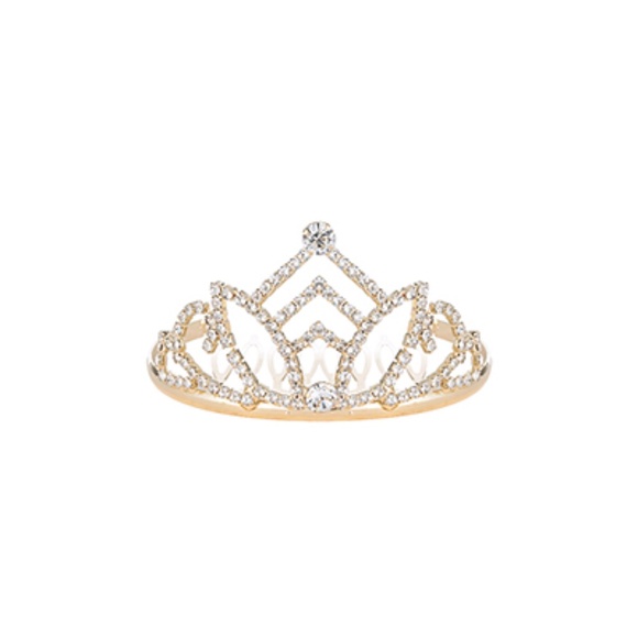 Mini Crystal Marquise Tiara